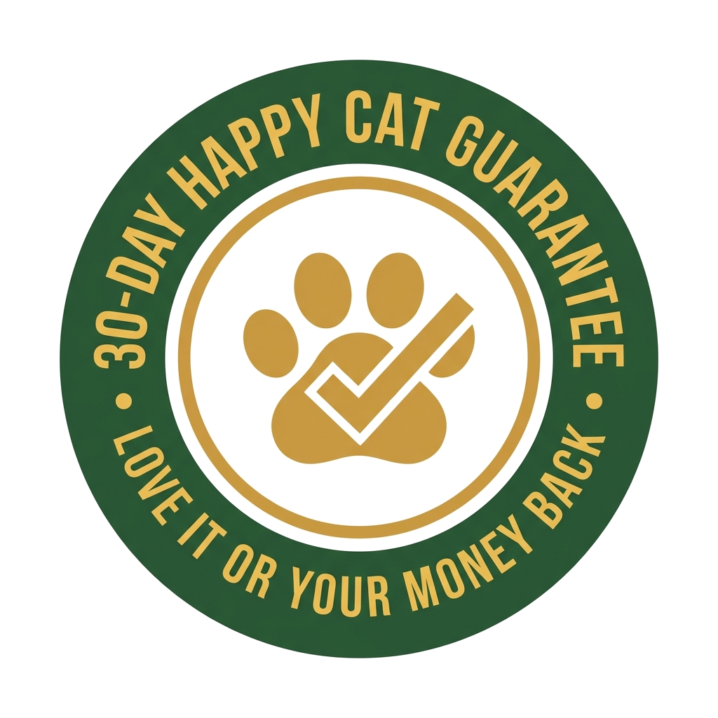 30-Day Happy Cat Guarantee